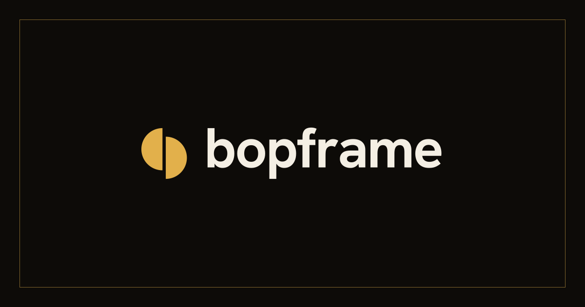 Bopframe screenshot